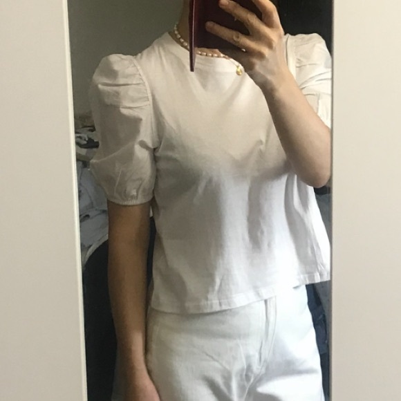 Zara white top - Picture 1 of 6